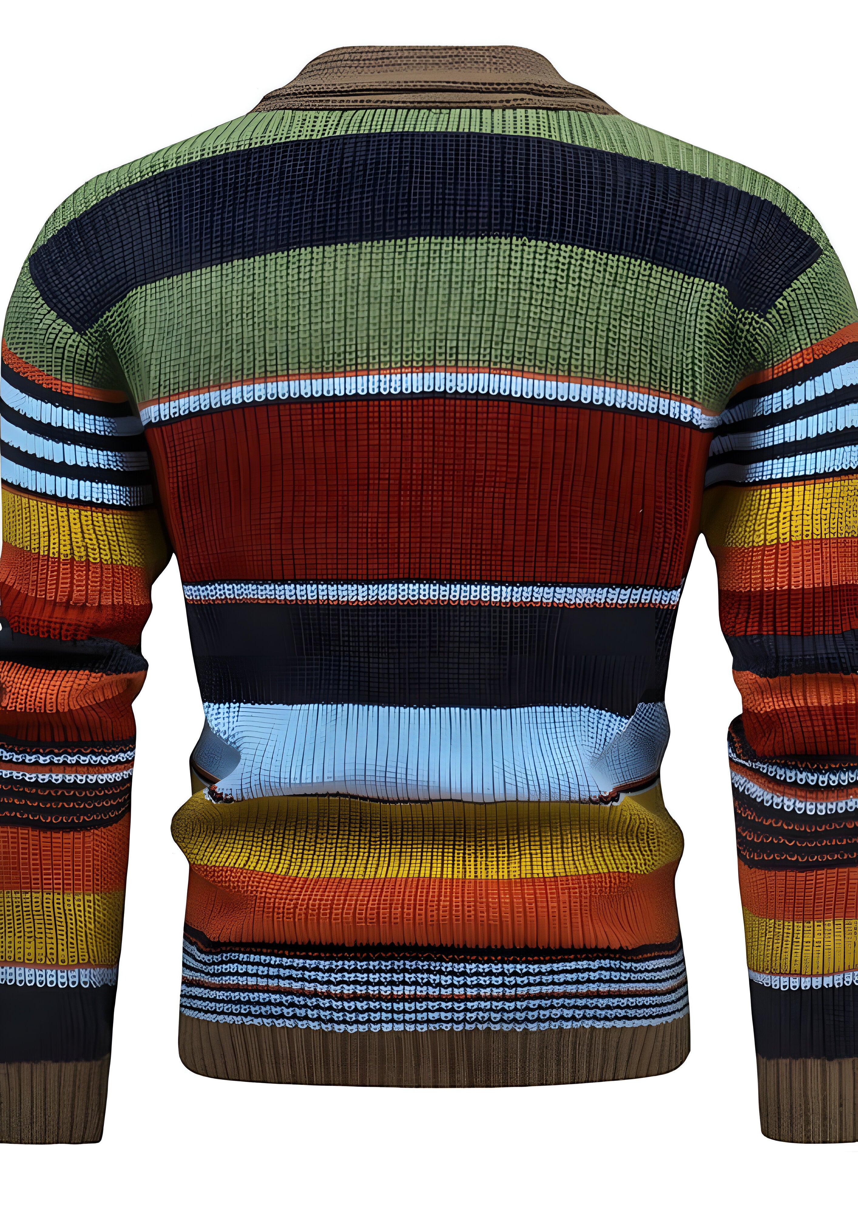 Colorblock Cardigan | Men's Button-Up