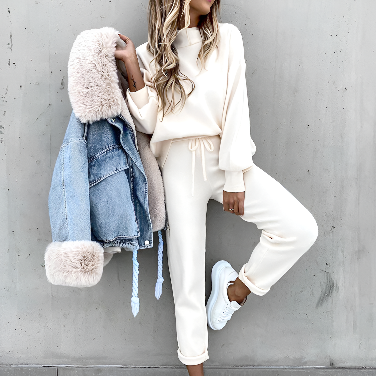 Knit Lounge Set | Women's Winter Stylish