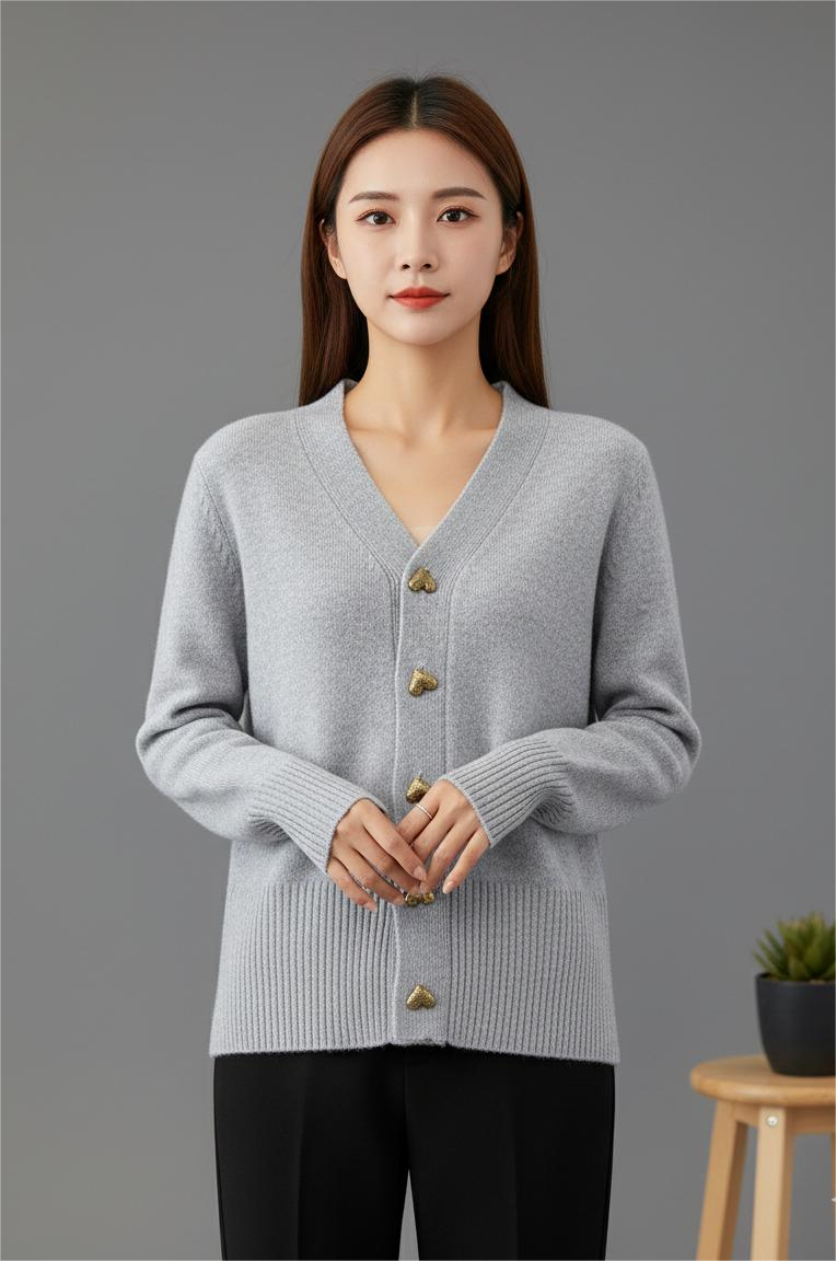 Women’s Elegant Warm Cardigan | Minimalistic