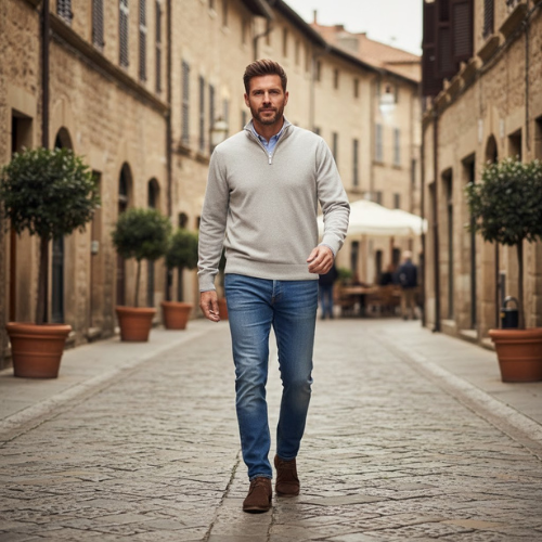 Men's Harbor Quarter Zip | Pullover