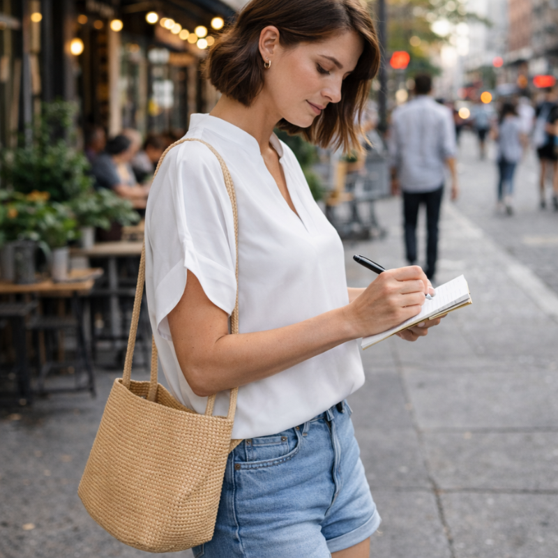 Women’s Lightweight Summer Blouse | Relaxed Fit