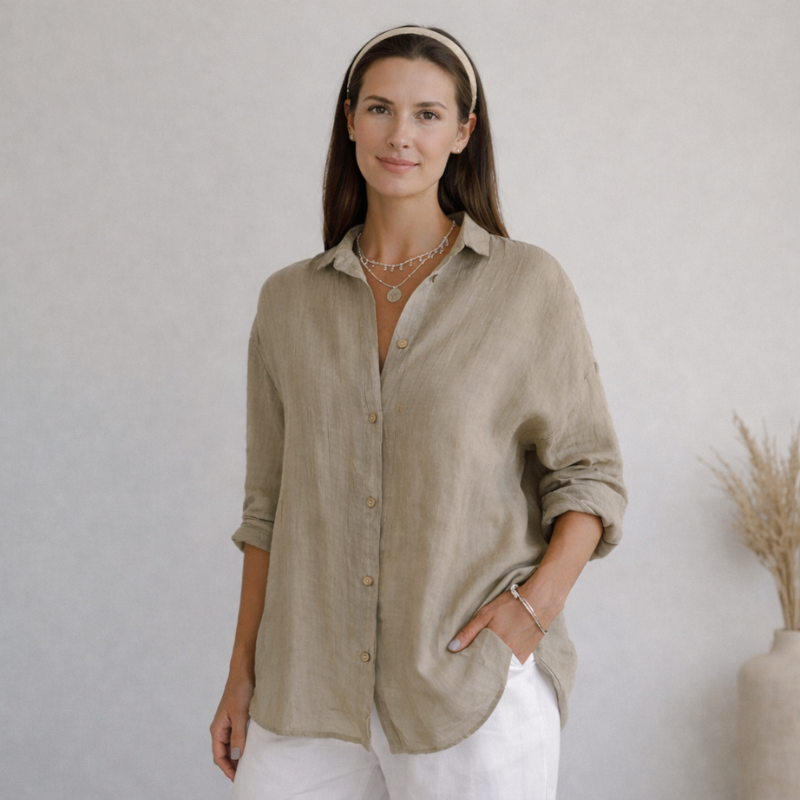 Women’s Classic Button Down Shirt | Long Sleeve