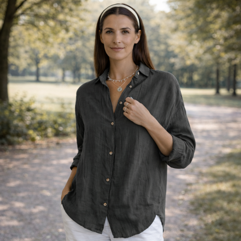 Women’s Classic Button Down Shirt | Long Sleeve